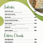 Menu La Villa del padre Oujda June 2023 485220-382800